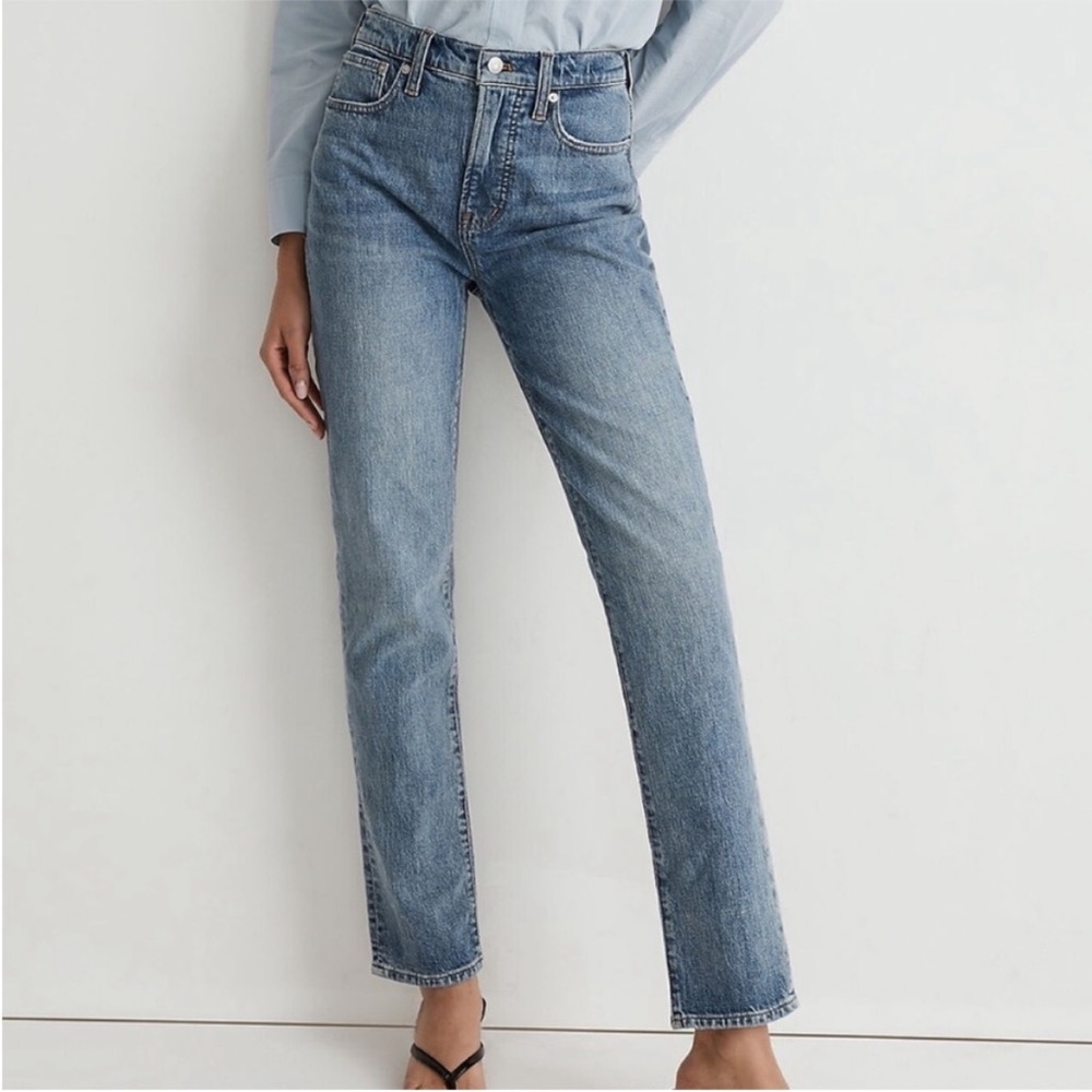 Madewell The Curvy Perfect Vintage Jean Medium Dark Wash Size 24P